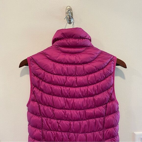 L.L. Bean Down Vest womens sz XS puffer stowaway water repellent downtek goose - Picture 6 of 14